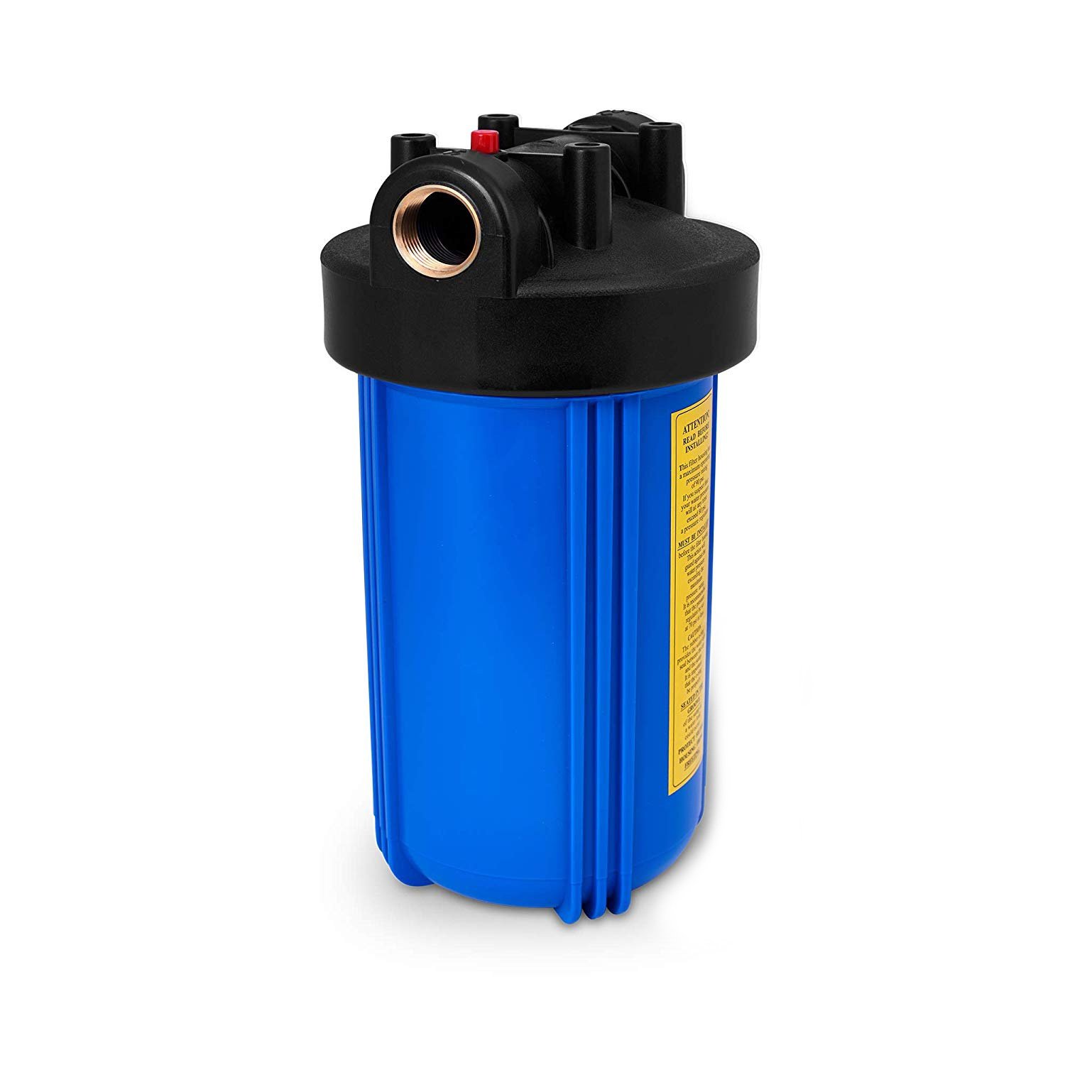 10FHB Filter Housing – 10″ × 4.5″ (Blue) - Image 1