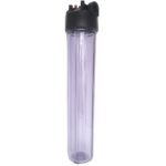 Transparent 20 Inch Filter Housing – 3/8 Inch In & Out