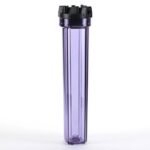 Transparent 20 Inch Filter Housing – 1/2 Inch In & Out
