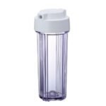 Transparent 10 Inch Filter Housing – 1 Inch In & Out